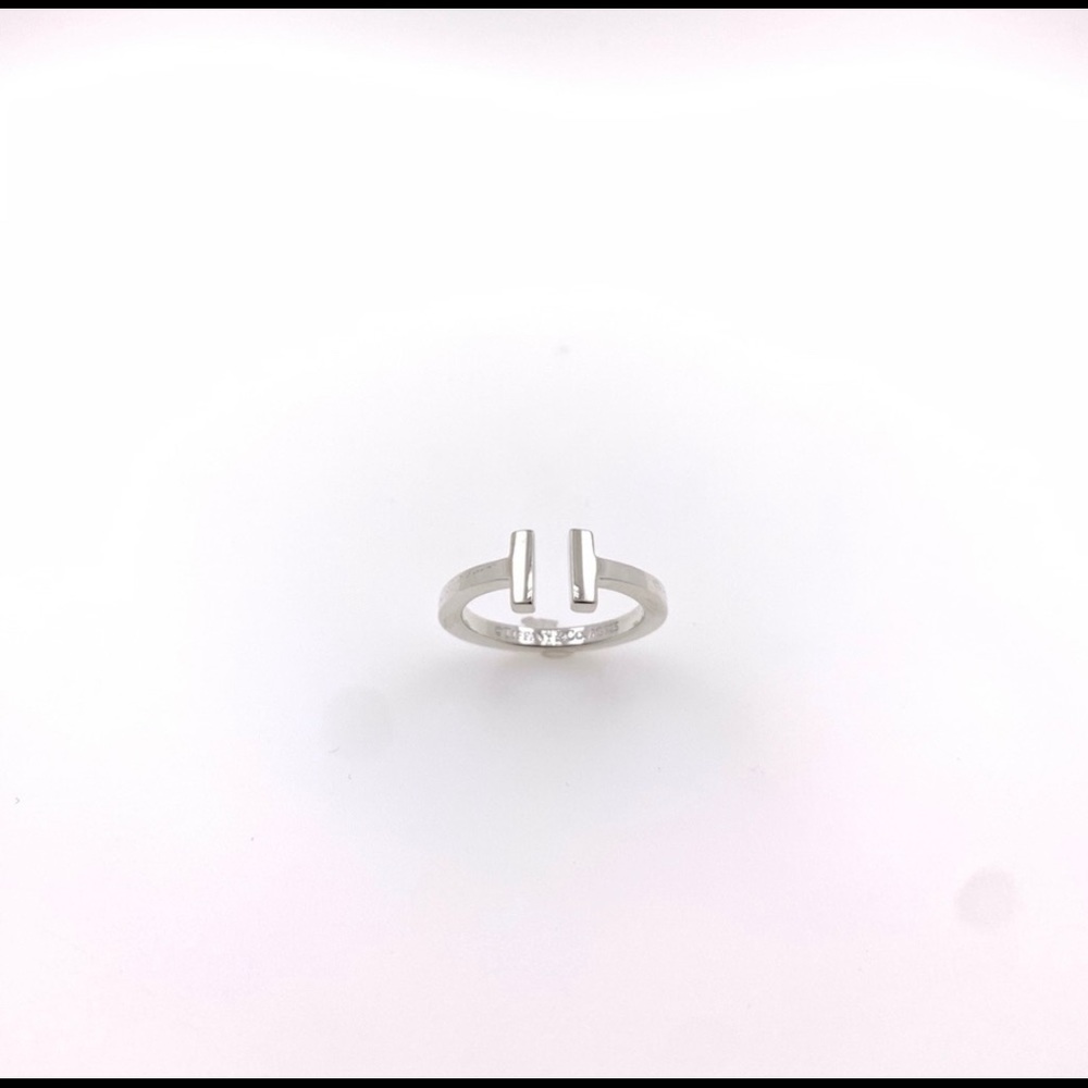 Tiffany & Co T Ring Size 6 - Picture 7 of 7